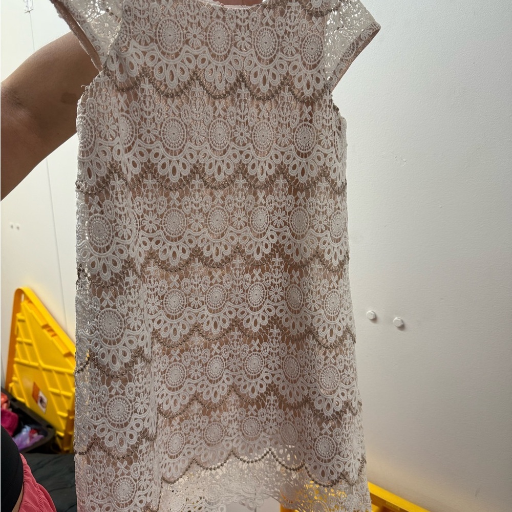 Camilla Ivory Lace Dress